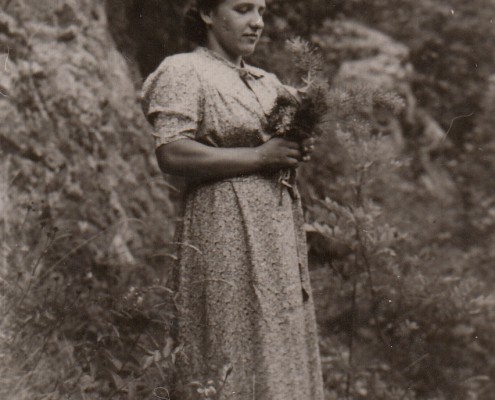 Katarina Kožlak (23.11.1920-05.02.1945) aus Ebriach/Obirsko wurde gegen Kriegsende von Polizeieinheiten vor ihrer Haustüre erschossen | Foto: SZI/SWI