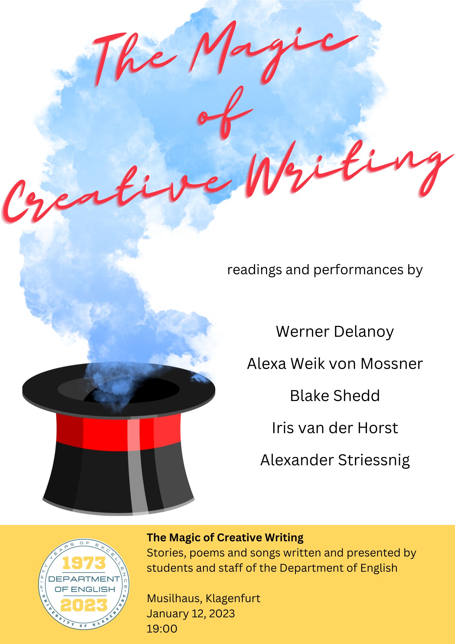 creative writing university europe