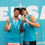 Silbermedaille für Maximilian Trummer (links) und Felix Friedl (rechts) bei den EUG 2024