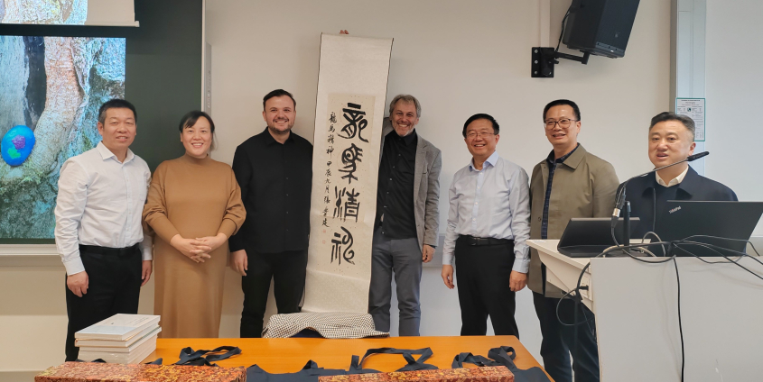 Delegation der Anhui Universität zu Besuch an der AAU