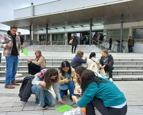 ErasmusDays 2024 an der Universität Klagenfurt - Schnitzeljagd