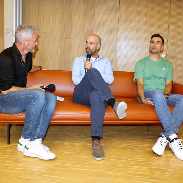 Martin Kroisleitner / Christoph Rottensteiner - Podiumsdiskussion "Digitalisierung im Sport" - 40-Jahre USI