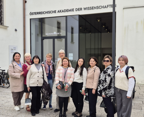 Besuch der Delegation am ACDH (Austrian Center for Digital Humanities) der Österreichischen Akademie der Wissenschaften in Wien | Foto: aau/Slawistik