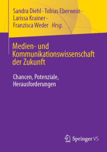 Buchcover "Medien- und Kommunikationswissenschaft der Zukunft"