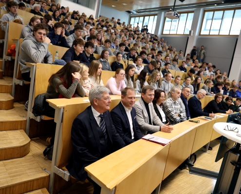 Auftaktveranstaltung zum Projekt „Spitze in Schule und Sport“ mit interessierten Nachwuchsathlet:innen