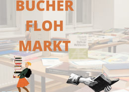 Beitragsbild zur Veranstaltungsankündigung Bücherflohmarkt am 13.12.2024