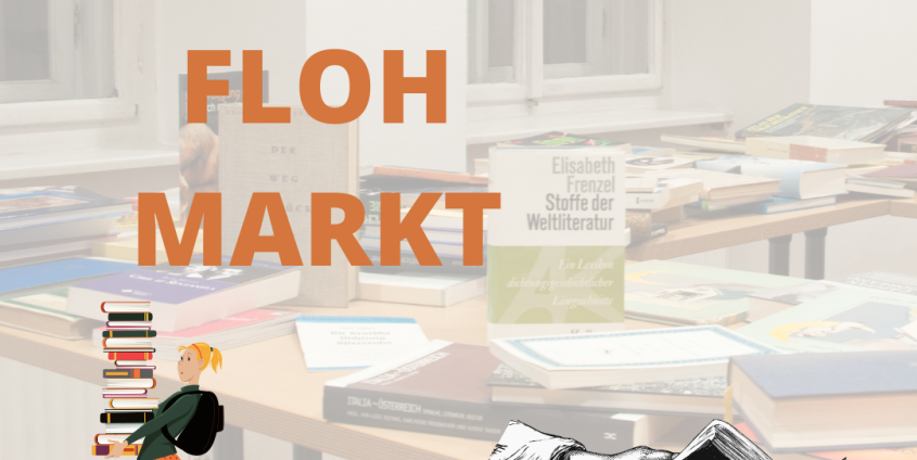 Beitragsbild zur Veranstaltungsankündigung Bücherflohmarkt am 13.12.2024