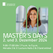 Master's Days 2024 an der Universität Klagenfurt