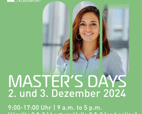 Master's Days 2024 an der Universität Klagenfurt