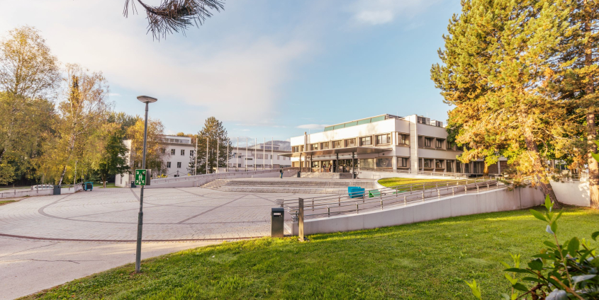 Campus der Universität Klagenfurt