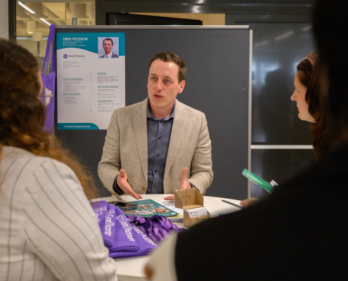 Start-Event Job Shadowing | Foto: aau/Hude